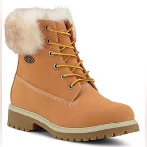 Lugz New with box Women’s Faux Fur Ankle Boots Size 6